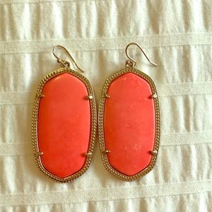 Kendra Scott Pink Danielle Earrings